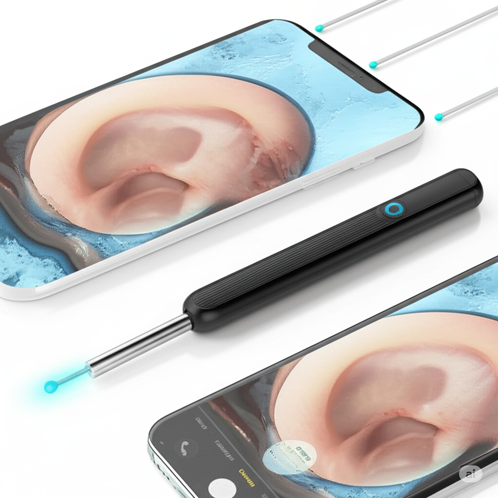 EarClear™ LIMPIADOR DE OIDOS CON CAMARA HD