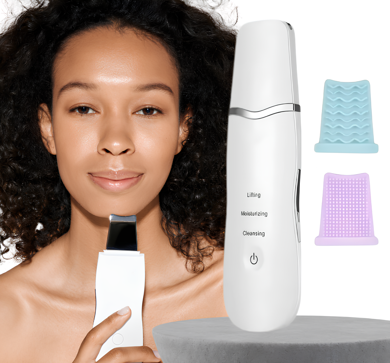 Limpiador facial peeling ultrasónico